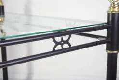 Pamono Modern Italian Style Glass Table, 1980s><noscript><img width=