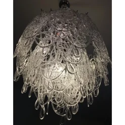 Clearance Pamono Modern Murano Glass Chandelier by Simoeng