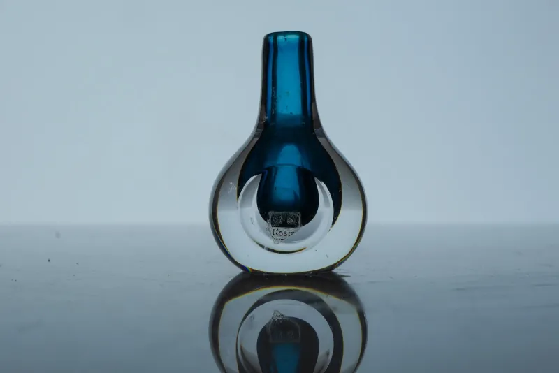 Pamono Modern Scandinavian Sommerso Glass by Mona Morales, 1960s, Set of 4> Glassware