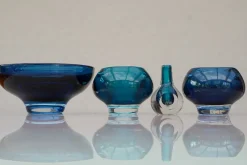 Pamono Modern Scandinavian Sommerso Glass by Mona Morales, 1960s, Set of 4><noscript><img width=