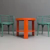 New Pamono Modern Viennese Set Thonet B 246 Chairs & T 142 Table by Josef Frank, 1930s, Set of 3