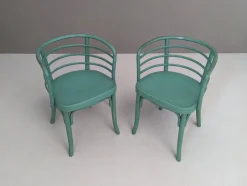 New Pamono Modern Viennese Set Thonet B 246 Chairs & T 142 Table by Josef Frank, 1930s, Set of 3