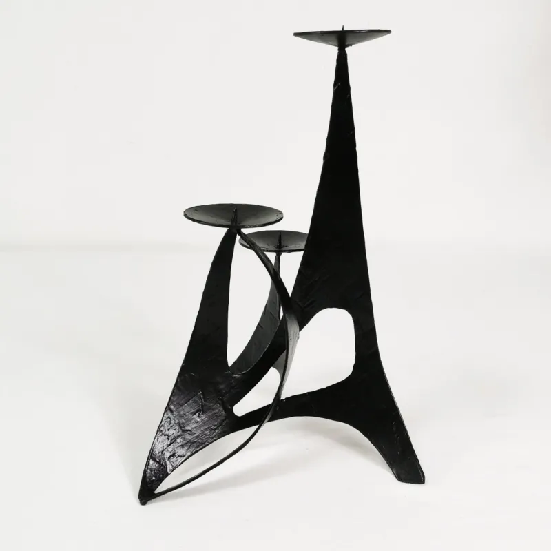 Pamono Modernist Candlestick, Germany, 1960s> Candleholders