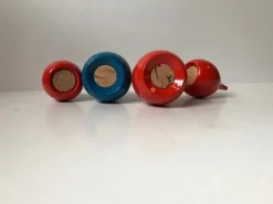 Pamono Modernist Danish Salt & Pepper Shakers by Laurids Lønborg, 1960s, Set of 4><noscript><img width=