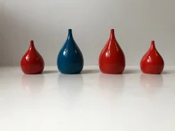 Pamono Modernist Danish Salt & Pepper Shakers by Laurids Lønborg, 1960s, Set of 4><noscript><img width=