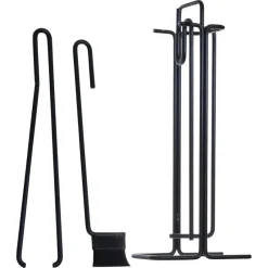 Best Pamono Modernist Fireplace Set by Ann Maes for Mace-Line, 1977