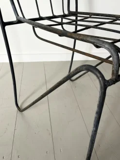 Sale Pamono Modernist Italian Iron Garden Chairs, 1960s, Set of 4