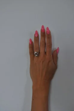 Pamono Modernist Sterling Silver Ring by Aksel Holmsen, Norway, 1950s><noscript><img width=