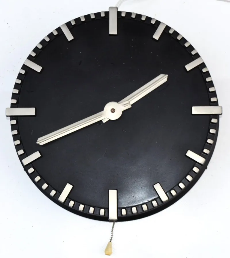 Pamono Modernist Wall Clock by Paauwe Amsterdam, 1930s> Clocks