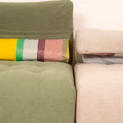 Pamono Modular Immobile Journey Sofa Modules from Studio Roche Bobois X Kenzo, 1990s, Set of 6><noscript><img width=