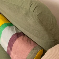 Pamono Modular Immobile Journey Sofa Modules from Studio Roche Bobois X Kenzo, 1990s, Set of 6><noscript><img width=