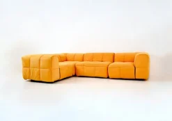 Pamono Modular Sofa attributed to Cini Boeri for Arflex, 1970s, Set of 4> Couches & Sofas
