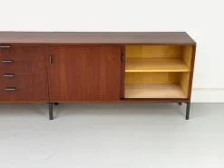 Pamono Modular Teak Sideboard with Dry Bar by Herbert Hirche for Holzäpfel, 1960s