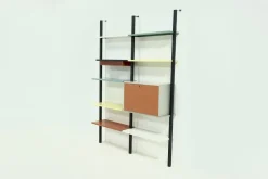 Pamono Modular Wall Unit by Coen de Vries for Devo, 1950s> Shelves & Wall Units