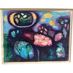 Pamono Mogens Balle, 1960s, Lithograph> Prints & Multiples