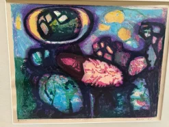 Pamono Mogens Balle, 1960s, Lithograph><noscript><img width=