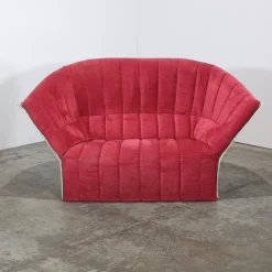 Pamono Moël 2-Seater Sofa attributed to Inga Sempé for Ligne Roset><noscript><img width=