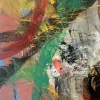 Pamono Monika Rossa, Abstraction, 2023, Oil on Canvas> Abstraction