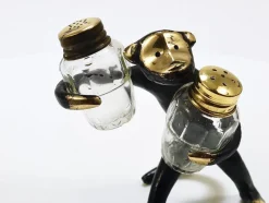 Pamono Monkey Salt and Pepper Shakers by Walter Bosse for Herta Baller, Austria, 1950s><noscript><img width=