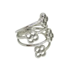 Outlet Pamono Monogram Flower Ring from Louis Vuitton, 1990s