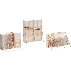 Outlet Pamono Monolith Bookends by Turbina, Set of 3