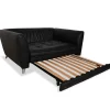 Pamono Monster 3-Seater Sofa in Black Leather from Bretz> Couches & Sofas