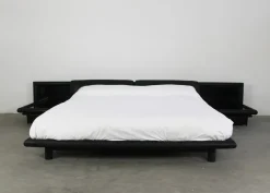 Pamono Morna Bed with Nightstands by Tobia and Afra Scarpa for Molteni, 1972> Beds & Bedroom Sets