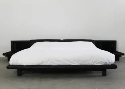Pamono Morna Bed with Nightstands by Tobia and Afra Scarpa for Molteni, 1972> Beds & Bedroom Sets