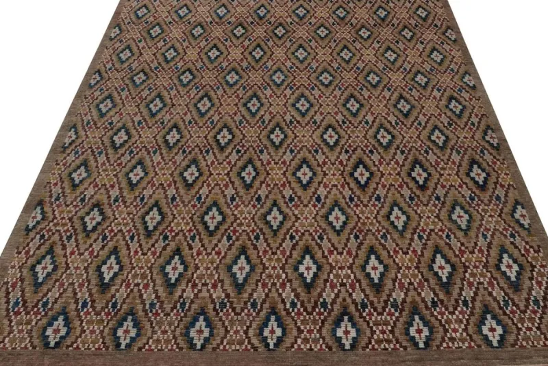 Best Pamono Moroccan Rug with Diamond Patterns from R&K Principal Jahanshah Nazmiyal