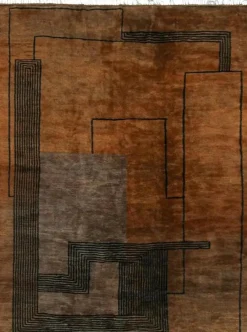 Sale Pamono Moroccan Rug with Geometric Pattern from R&K Principal Jahanshah Nazmiyal