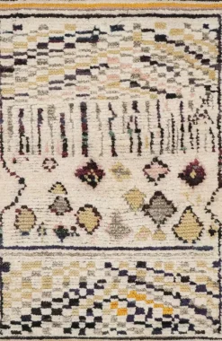 Pamono Moroccan Style Scatter Rug from R&K Principal Jahanshah Nazmiyal> Carpets & Textiles|Carpets & Textiles