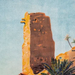Pamono Moroccan Travel Advertising Poster for Algeria State Railways, 1926><noscript><img width=