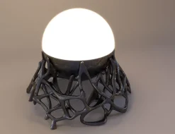 Online Pamono Morphogen Lamp by John Brevard