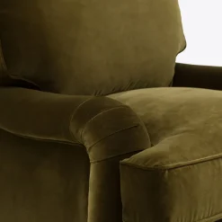 Hot Pamono Moss Baxter Armchair from Pure White Lines