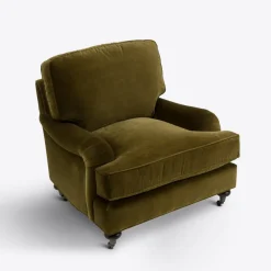 Hot Pamono Moss Baxter Armchair from Pure White Lines