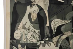 Pamono Mostra di Picasso Exhibition Poster Depicting Guernica after Picasso, 1953><noscript><img width=