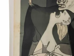 Pamono Mostra di Picasso Exhibition Poster Depicting Guernica after Picasso, 1953><noscript><img width=