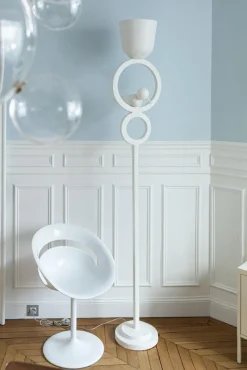 Pamono Mouette Floor Lamp by Mathieu Challieres><noscript><img width=