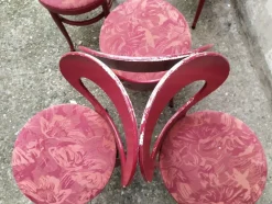 New Pamono Mouettes Bistro Chairs from Baumann, 1960s, Set of 5