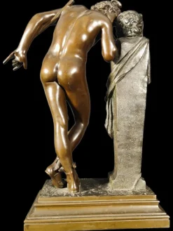 Clearance Pamono Moulin, Figurative Sculpture, 19th Century, Bronze