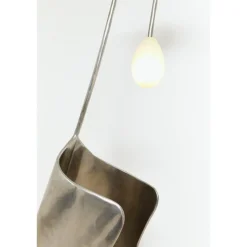 Pamono Moulin Floor Lamp in Brass and Hand-Blown Glass by Atelier Ellery><noscript><img width=