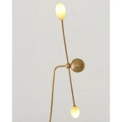 Online Pamono Moulin Table Lamp in Brass and Hand-Blown Glass by Atelier Ellery