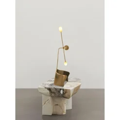 Online Pamono Moulin Table Lamp in Inox Stainless Steel by Atelier Ellery