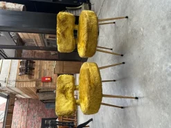 Pamono Moumoute Chairs from Pelfran, Set of 2><noscript><img width=