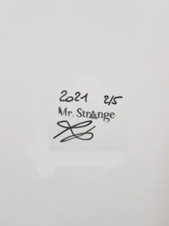 Online Pamono Mr Strange, Death in Pink, 2021, Giclée on Aludibond