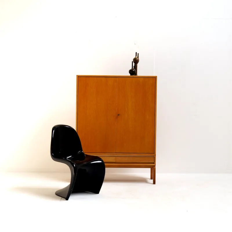 Pamono MTP Wardrobe in Oak by Marian Grabinski for Ikea, 1963> Cabinets & Wardrobes