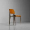 New Pamono Métropole 305 Standard Chair attributed to Jean Prouvé, France, 1951