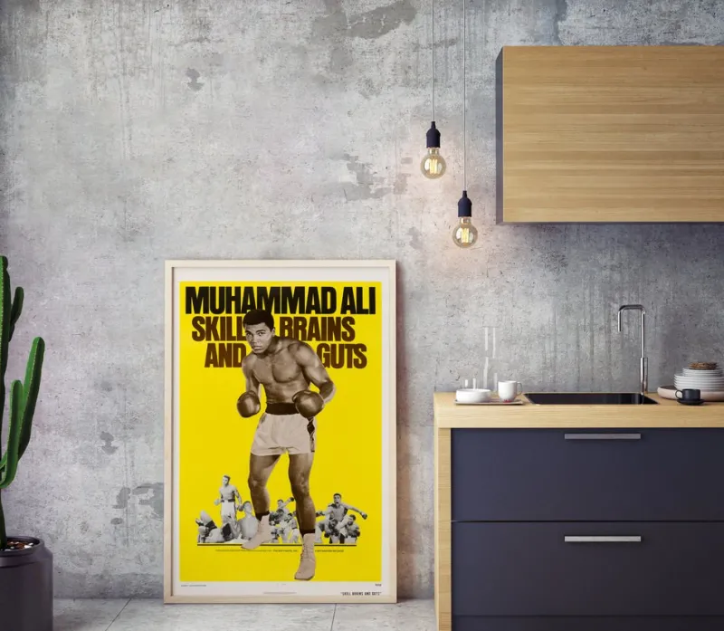 Online Pamono Muhammad Ali: Skill, Brains and Guts Movie Poster, USA, 1975