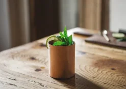 Pamono Mule Copper Mug by Lara Caffi for KnIndustrie, Set of 6><noscript><img width=