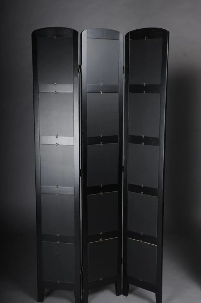 Pamono Multi-Colored Ebonized Room Divider> Room Dividers & Screens